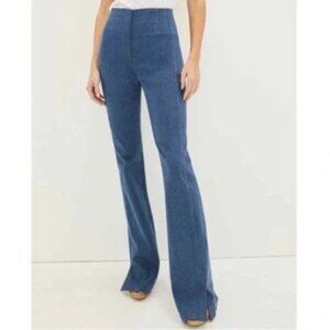 NWT Veronica Beard Royce Pants Cosmo Blue - Size 10 US (Matching Vest in Closet)